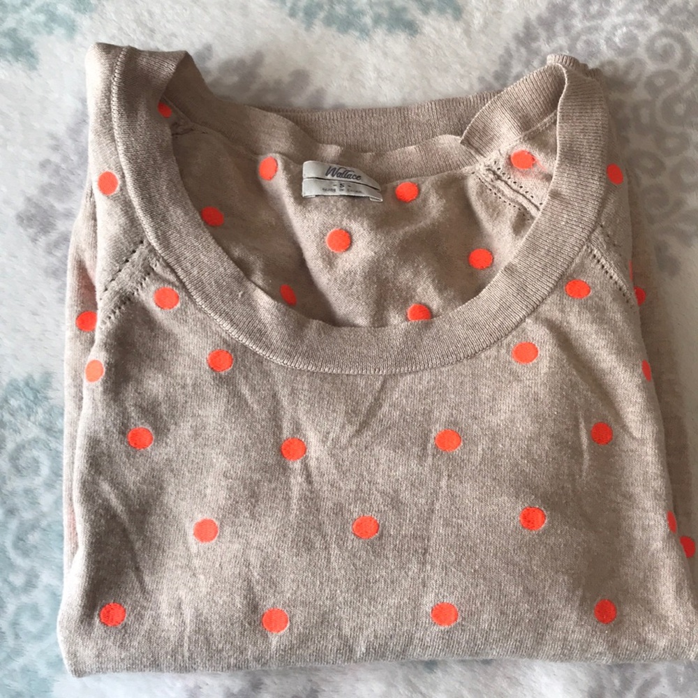 Madewell Wallace Dotted Sweater